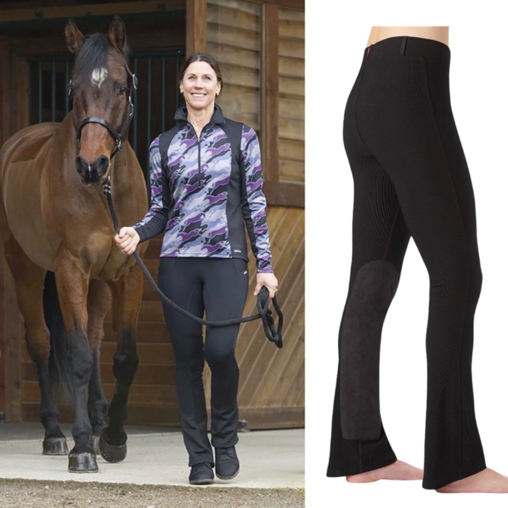 Kerrits Microcord Extended Knee Patch Bootcut Pant